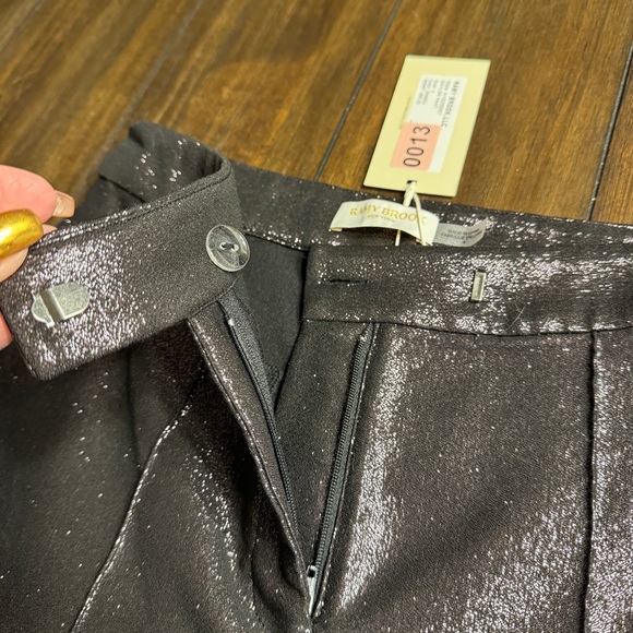 Ramy Brook Saylor Pant Zinc Metallic Shimmer Size 4 NWT - Picture 12 of 14